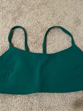 lululemon athletica Teal Green Strappy Sports Bra